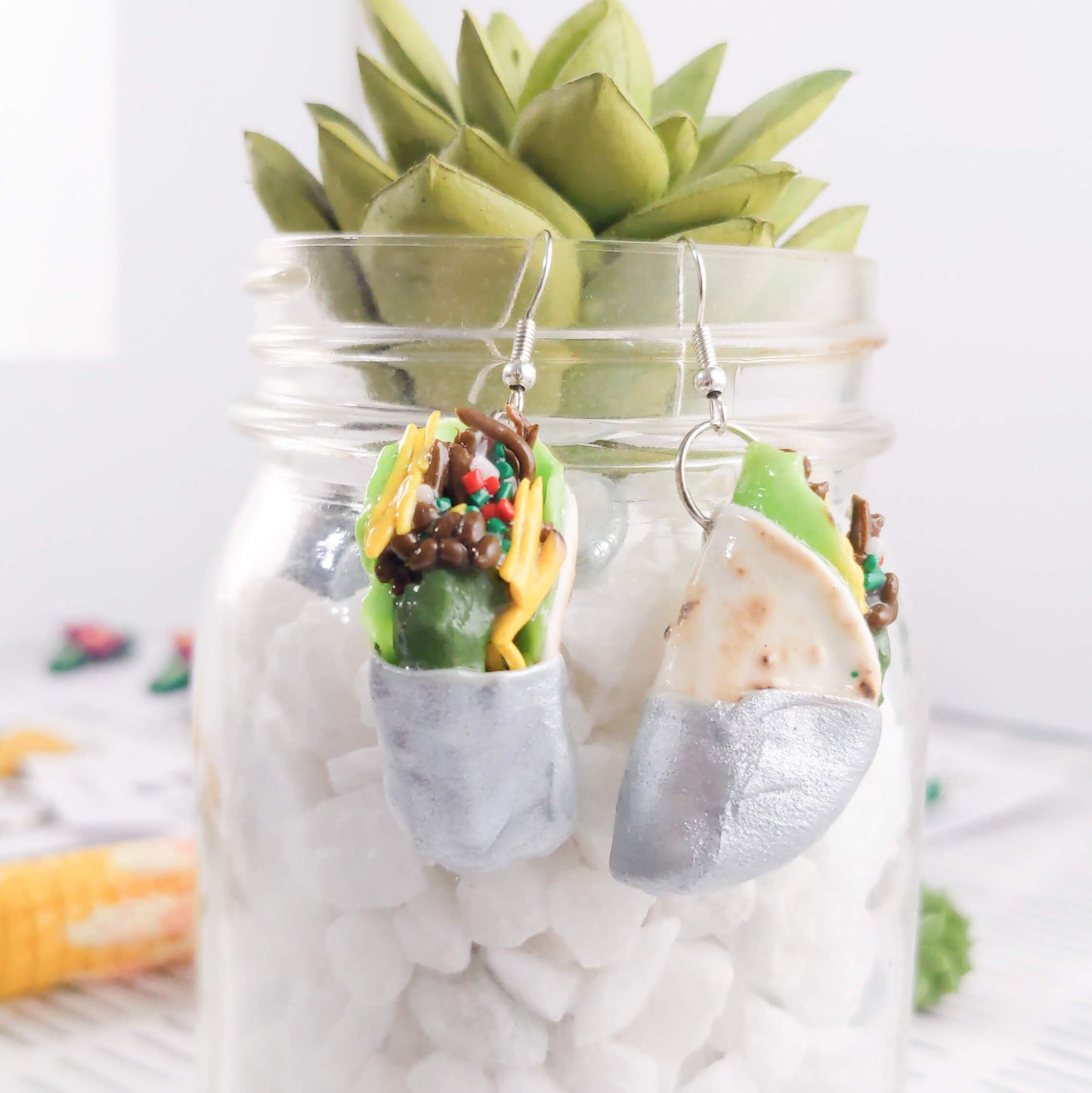 Burrito/Wrap earrings
